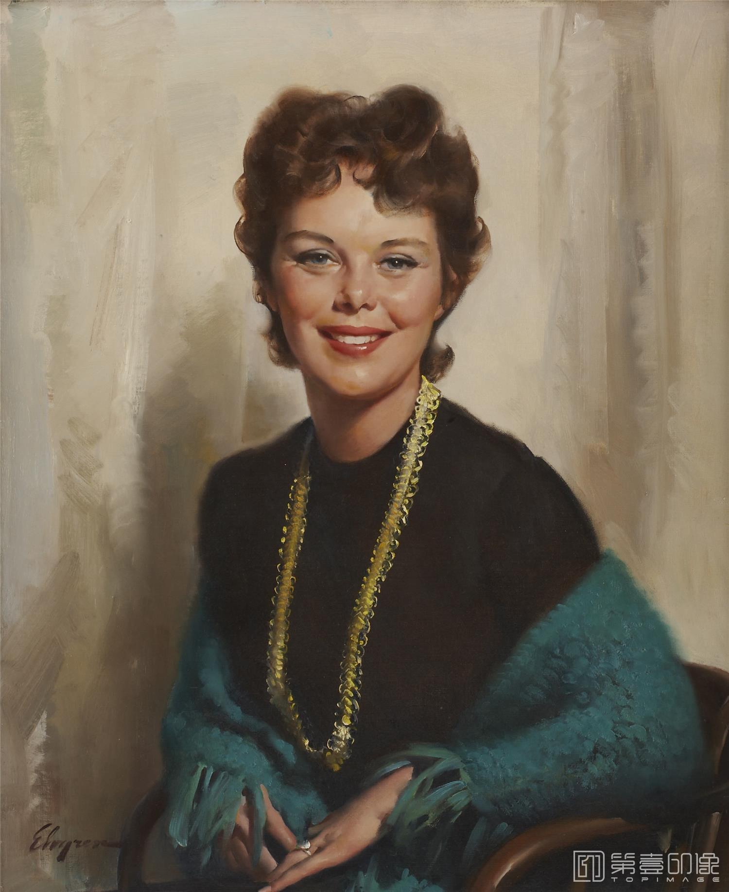 油画-吉尔·艾尔夫格雷恩 Gil Elvgren 作品集-103